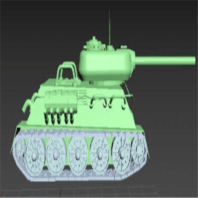 东方充气军用坦克模型